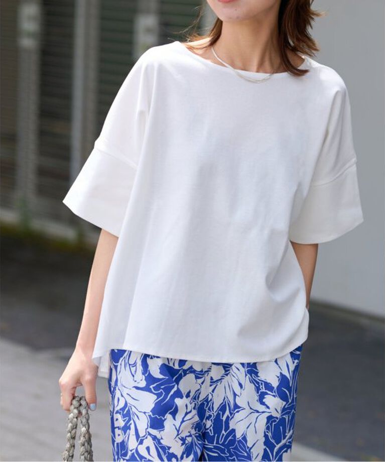 JOURNAL STANDARD relume「《追加》ADDICTポンチクルーネックタックプルオーバー」|Tシャツ・カットソー|