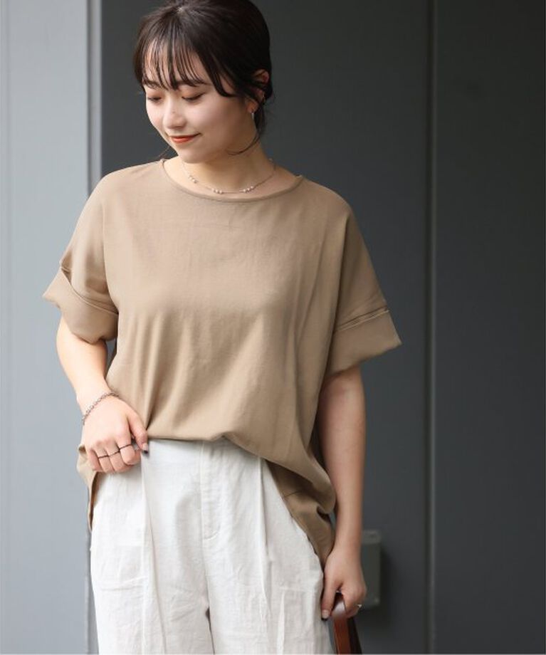 JOURNAL STANDARD relume「《追加》ADDICTポンチクルーネックタックプルオーバー」|Tシャツ・カットソー|