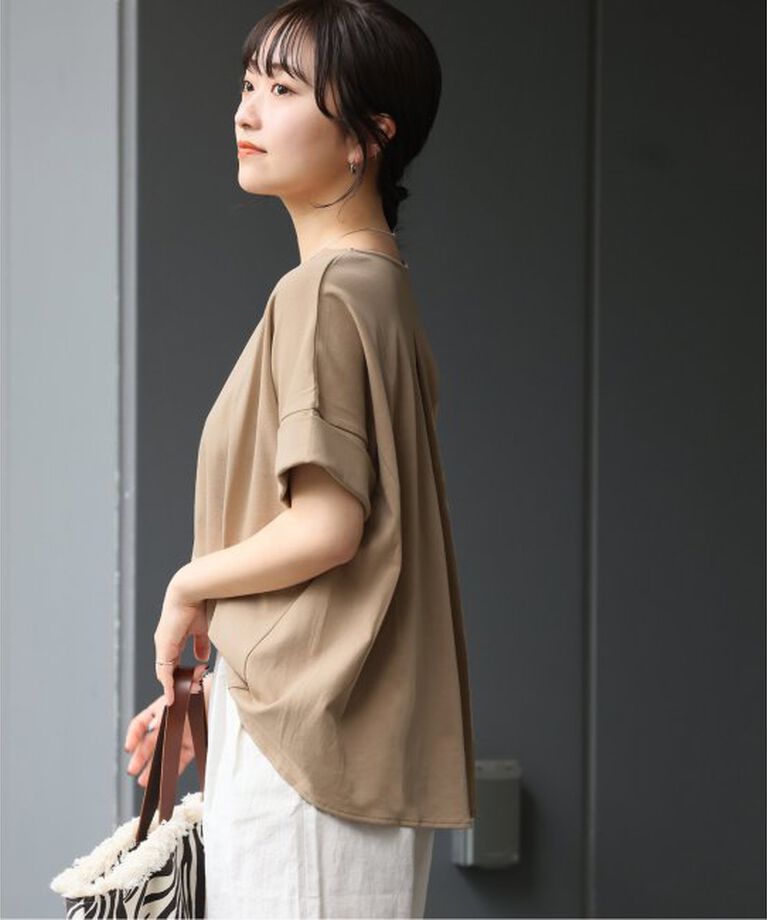 JOURNAL STANDARD relume「《追加》ADDICTポンチクルーネックタックプルオーバー」|Tシャツ・カットソー|