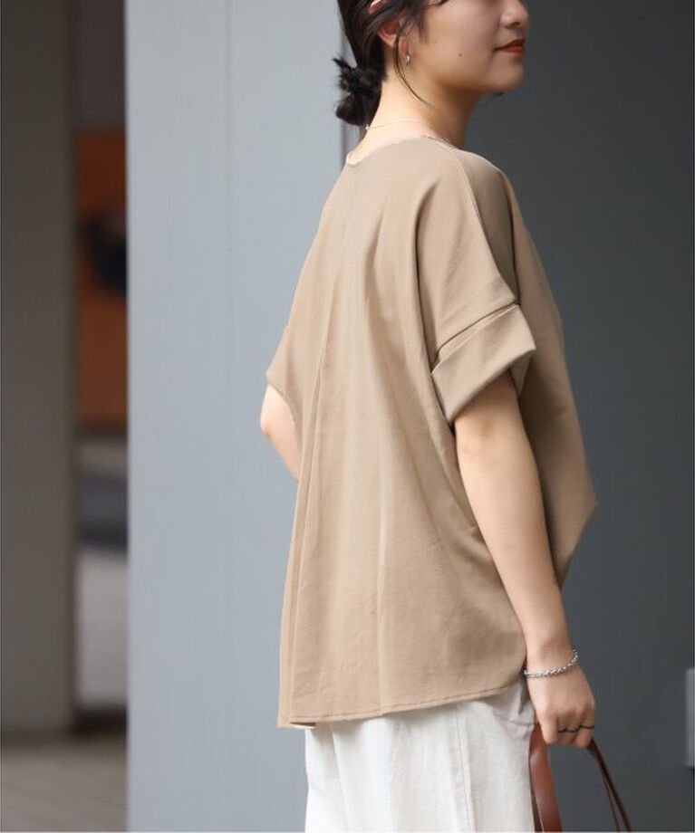 JOURNAL STANDARD relume「《追加》ADDICTポンチクルーネックタックプルオーバー」|Tシャツ・カットソー|