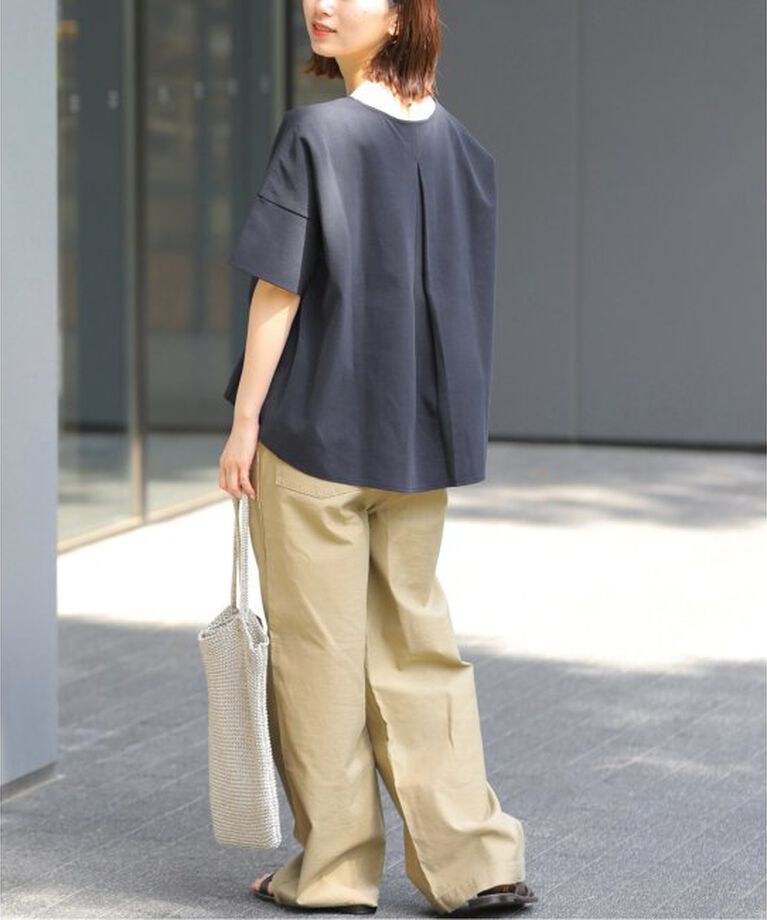 JOURNAL STANDARD relume「《追加》ADDICTポンチクルーネックタックプルオーバー」|Tシャツ・カットソー|