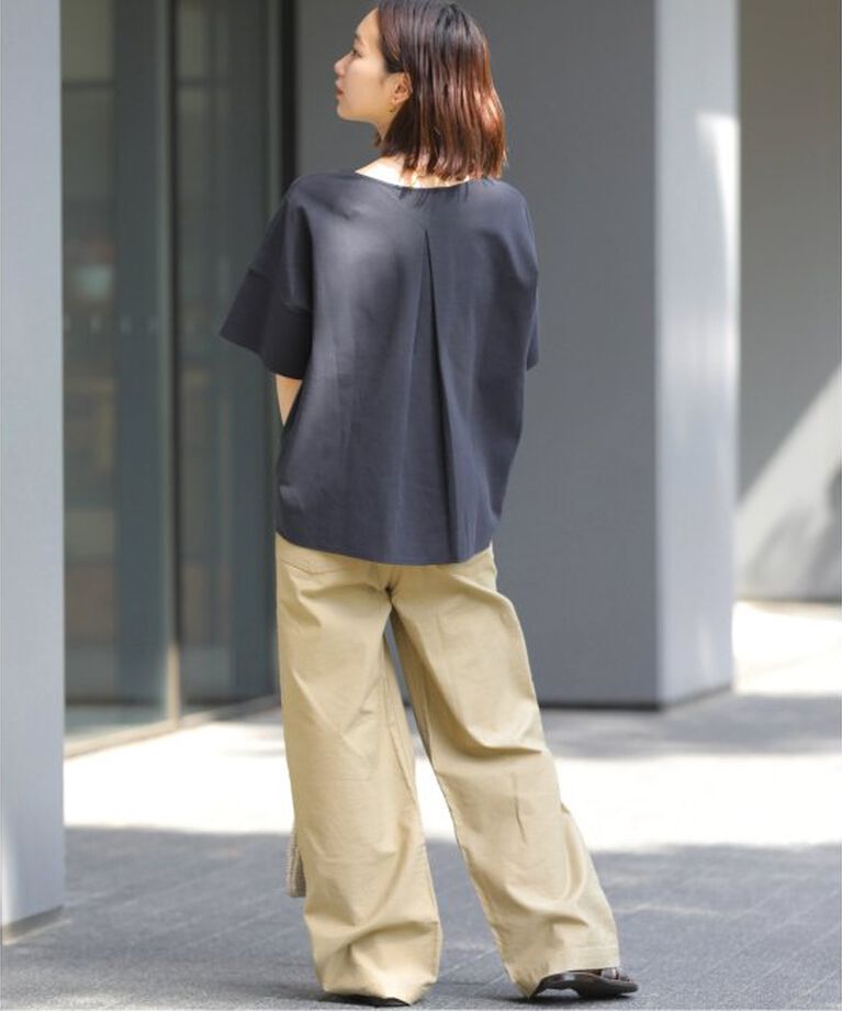 JOURNAL STANDARD relume「《追加》ADDICTポンチクルーネックタックプルオーバー」|Tシャツ・カットソー|