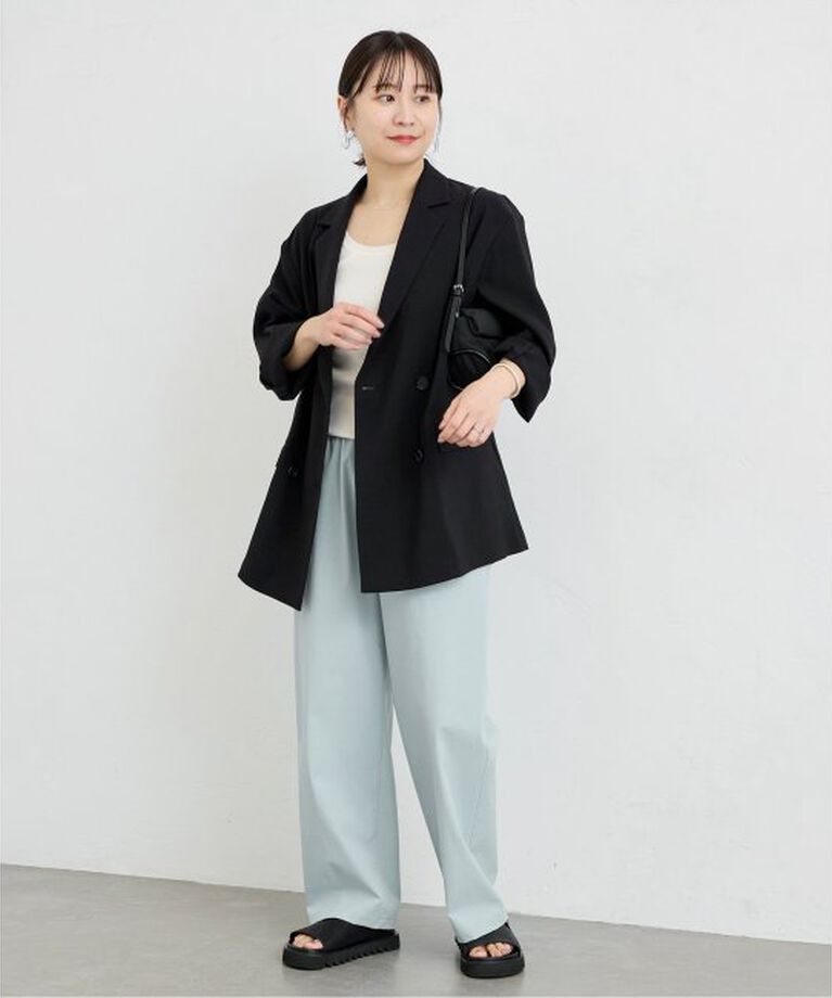 JOURNAL STANDARD「《追加3》【撥水/接触冷感/洗える/UVカット】リネンナイロンストレッチワイドパンツ」|その他|