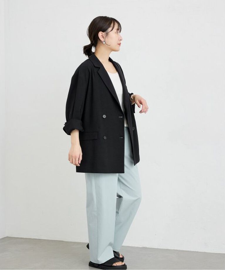 JOURNAL STANDARD「《追加3》【撥水/接触冷感/洗える/UVカット】リネンナイロンストレッチワイドパンツ」|その他|