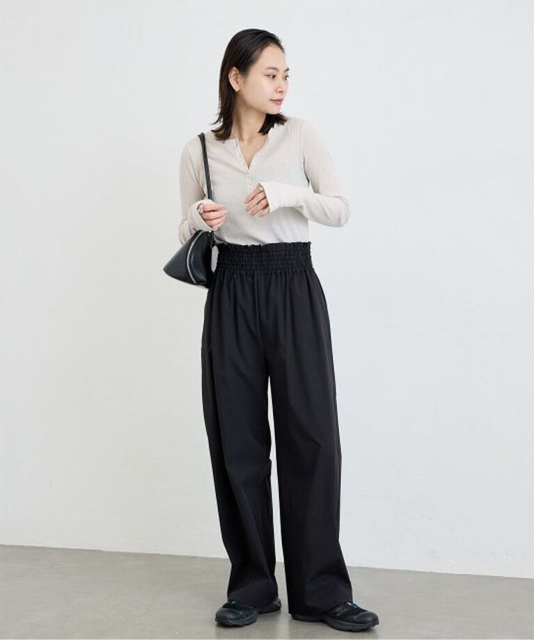 JOURNAL STANDARD「《追加3》【撥水/接触冷感/洗える/UVカット】リネンナイロンストレッチワイドパンツ」|その他|