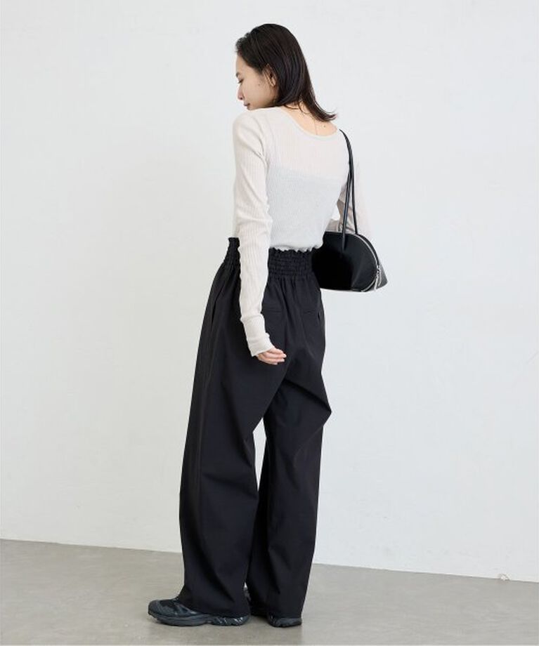 JOURNAL STANDARD「《追加3》【撥水/接触冷感/洗える/UVカット】リネンナイロンストレッチワイドパンツ」|その他|