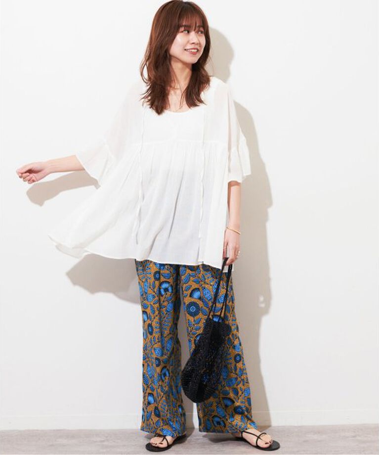 JOURNAL STANDARD relume「《WEB限定追加予約2》アフリカンフラワープリントパンツ」|その他|
