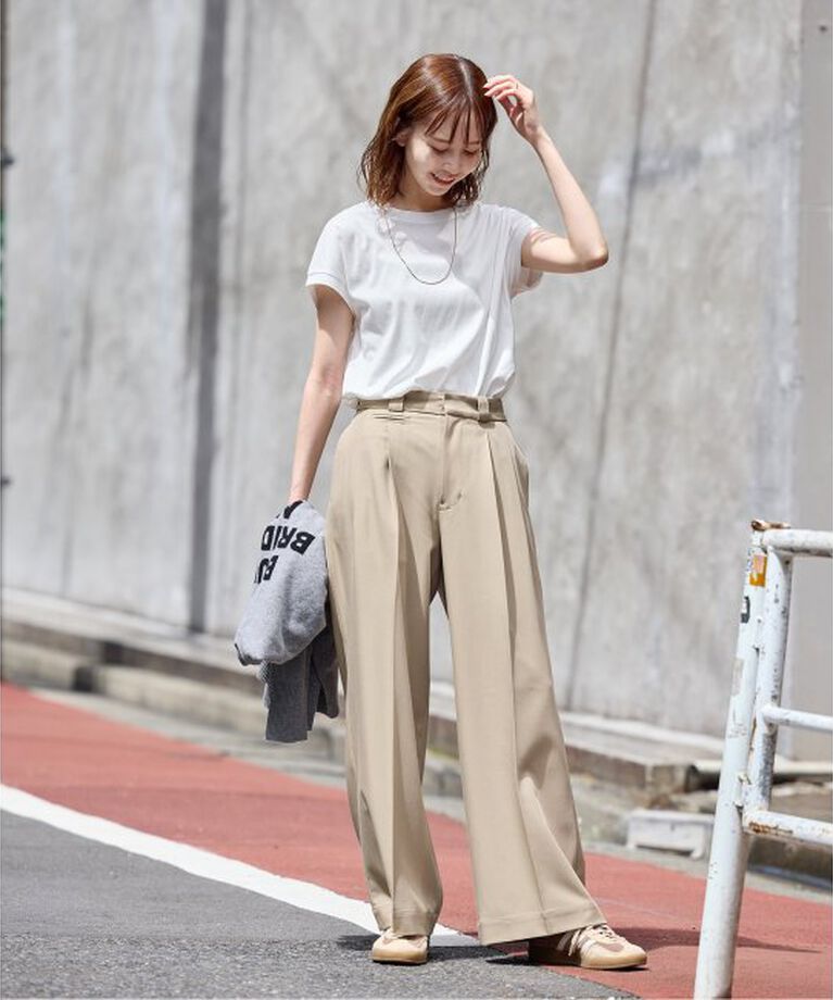 JOURNAL STANDARD「《追加3》汗ジミ防止ナノシアコンパクトTシャツ」|Tシャツ・カットソー|
