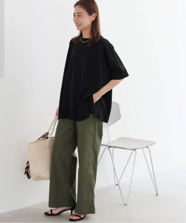 JOURNAL STANDARD relume「《追加2》接触冷感 / ウォッシャブルクールポンチョプルオーバー」|ニット・セーター|