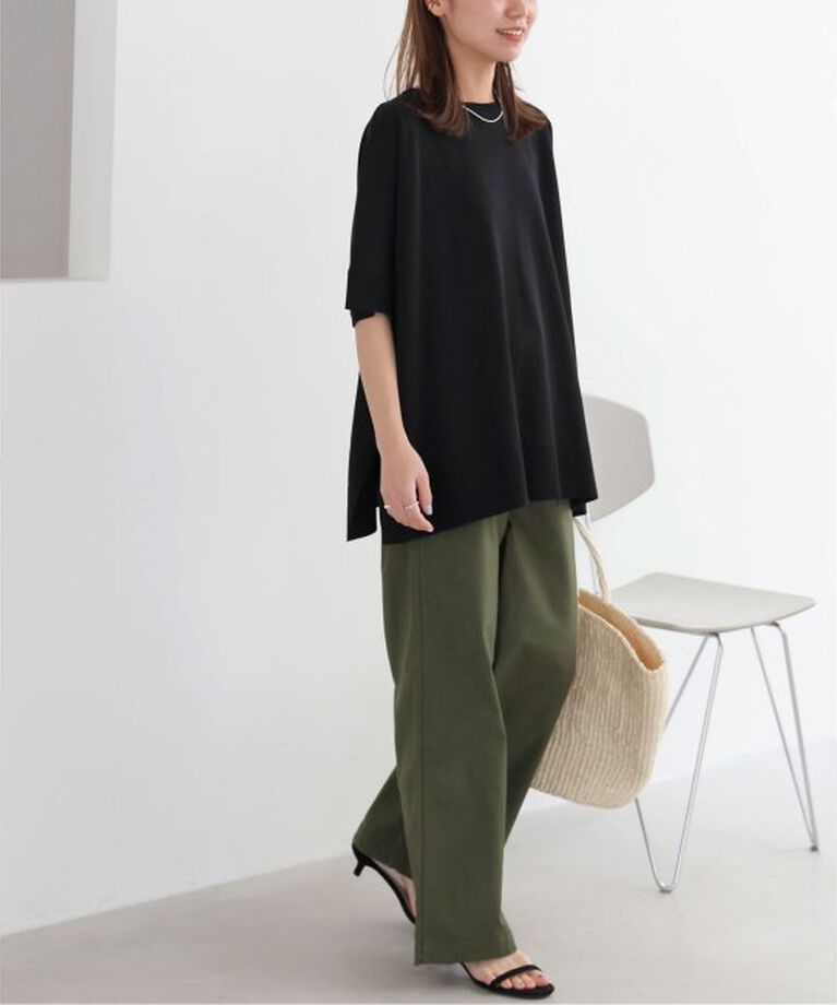 JOURNAL STANDARD relume「《追加2》接触冷感 / ウォッシャブルクールポンチョプルオーバー」|ニット・セーター|