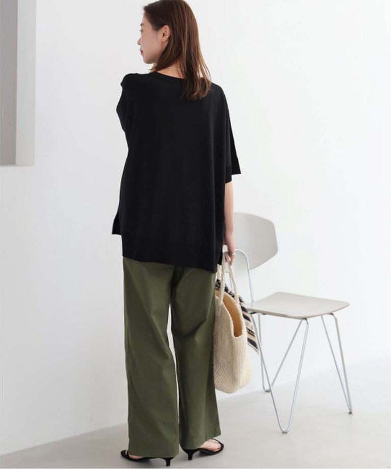 JOURNAL STANDARD relume「《追加2》接触冷感 / ウォッシャブルクールポンチョプルオーバー」|ニット・セーター|