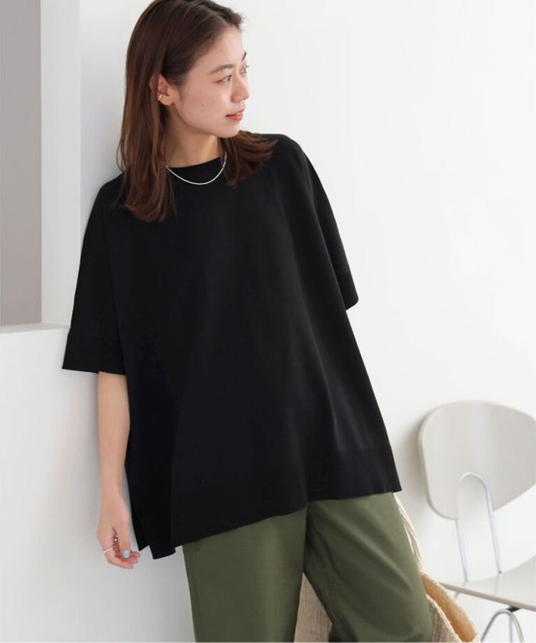 JOURNAL STANDARD relume「《追加2》接触冷感 / ウォッシャブルクールポンチョプルオーバー」|ニット・セーター|