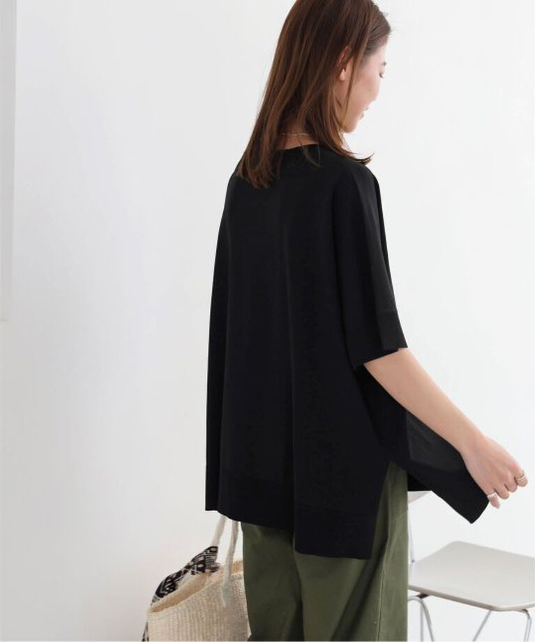 JOURNAL STANDARD relume「《追加2》接触冷感 / ウォッシャブルクールポンチョプルオーバー」|ニット・セーター|