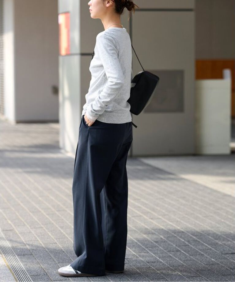 JOURNAL STANDARD relume「《WEB限定追加予約6》マットウースフレアタックパンツ」|スラックス|