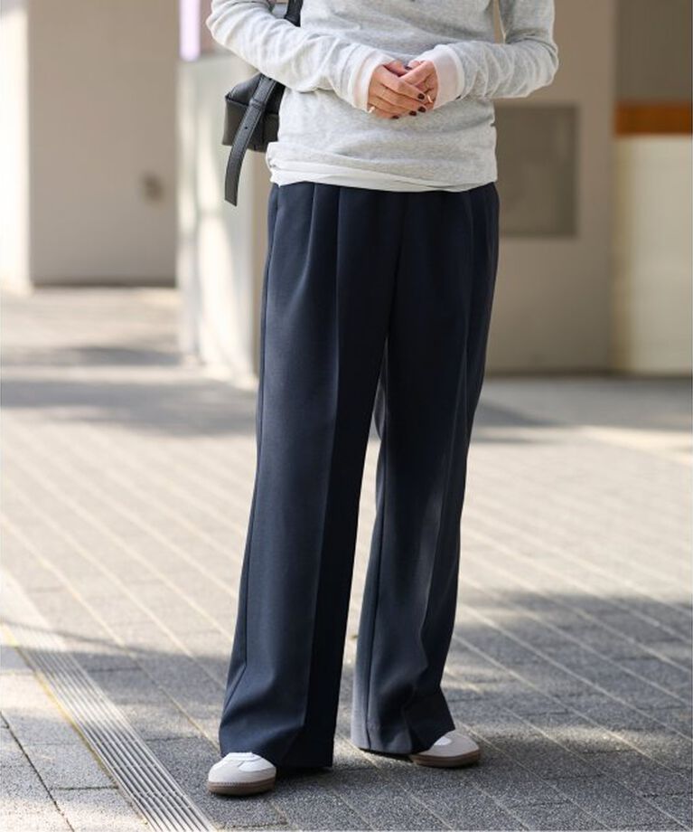 JOURNAL STANDARD relume「《WEB限定追加予約6》マットウースフレアタックパンツ」|スラックス|