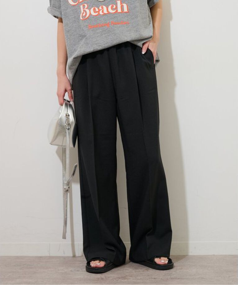 JOURNAL STANDARD relume「《WEB限定追加予約6》マットウースフレアタックパンツ」|スラックス|
