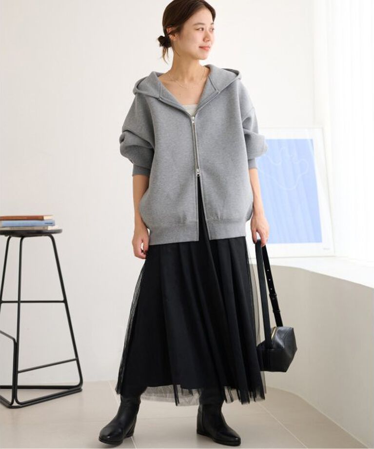 JOURNAL STANDARD relume「《WEB限定追加予約5》ウォッシャブルチュールイージースカート」|スカート|