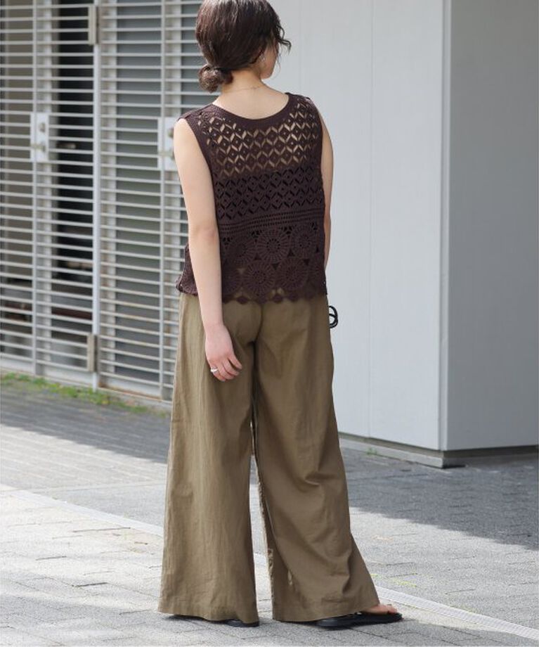 JOURNAL STANDARD relume「《追加》リネンコットンワイドギャザーパンツ」|その他|