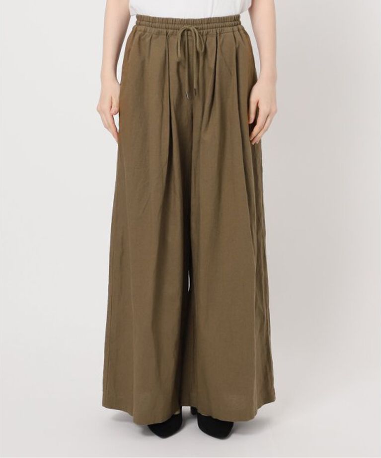 JOURNAL STANDARD relume「《追加》リネンコットンワイドギャザーパンツ」|その他|
