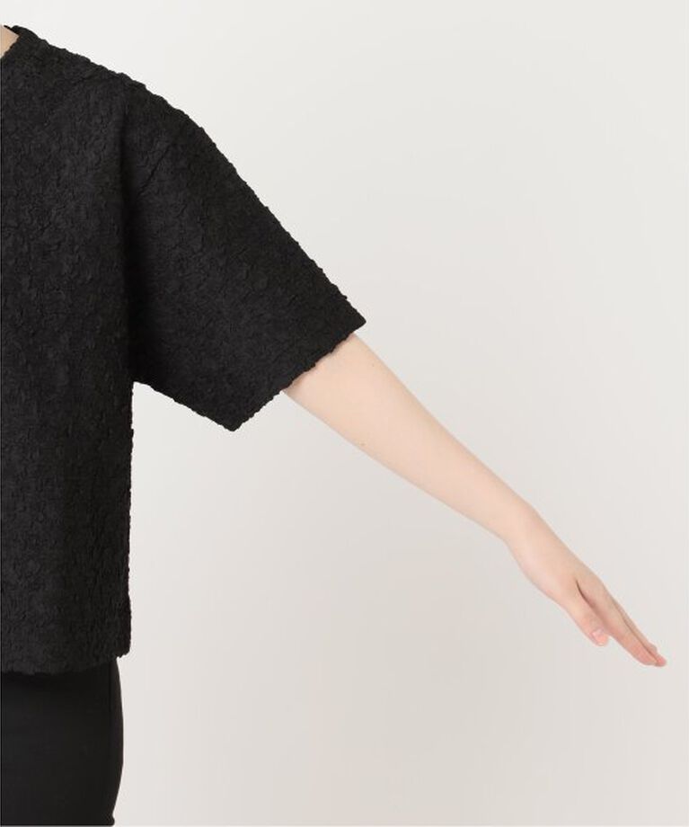 JOURNAL STANDARD「《WEB限定追加予約》シャーリングハーフスリーブTシャツ」|Tシャツ・カットソー|