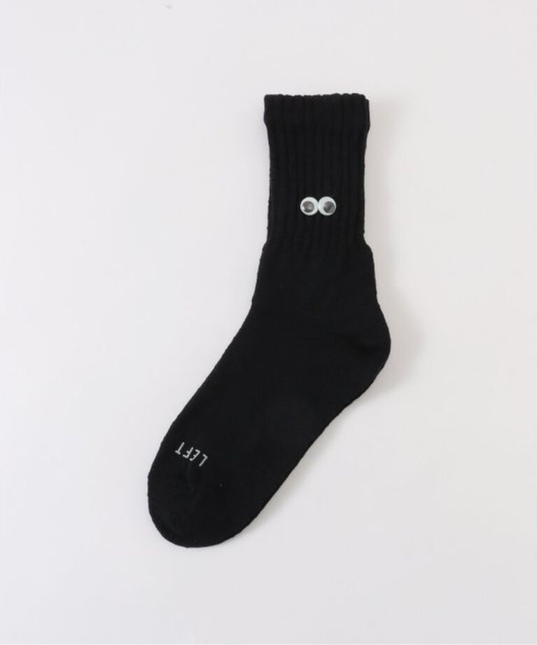 U by SPICK&SPAN「ROSTER SOX/ロスターソックス M EYE B SOCKS」|ソックス|ブラック