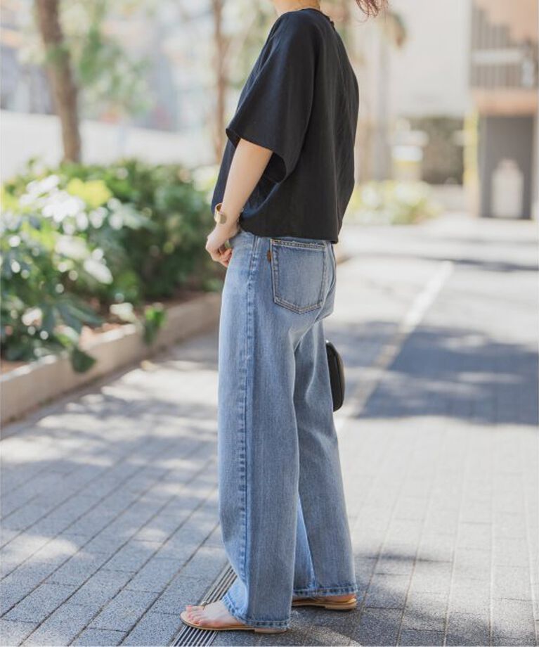 Spick and Span「5 1/2 STRAIGHT FIT DENIM」|デニム|