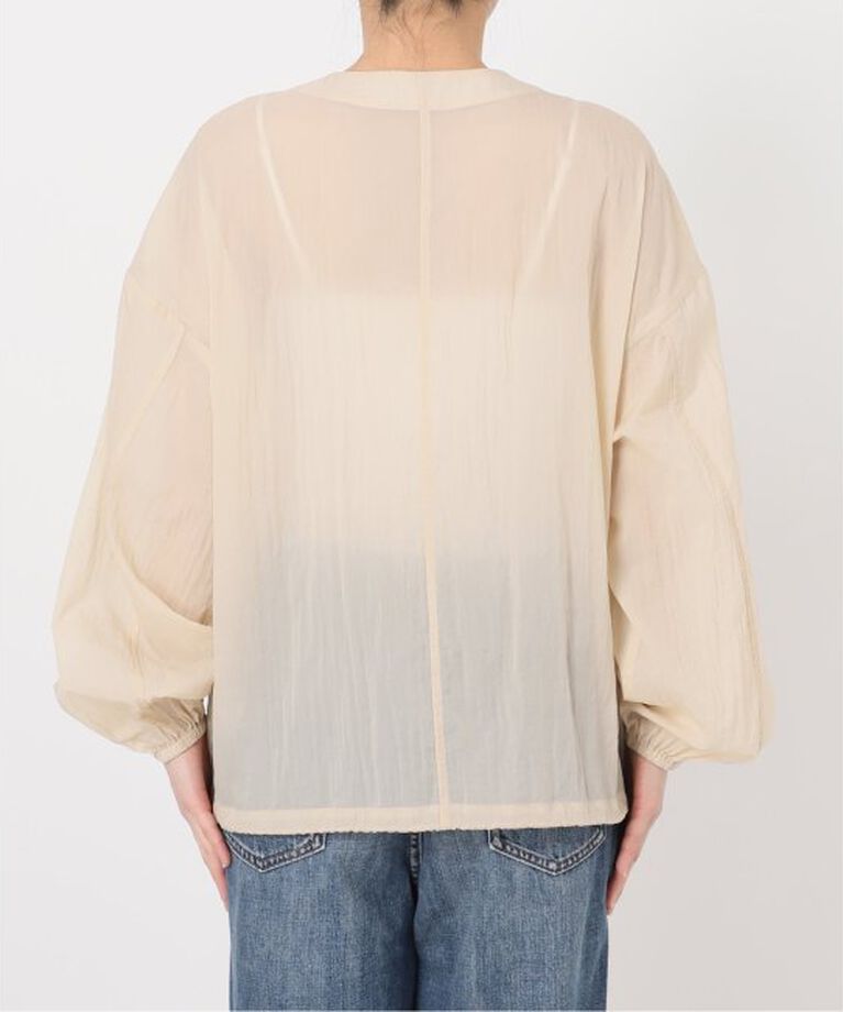 Spick and Span「《一部店舗+WEB限定》シアーフロントZIPブルゾン」|その他|