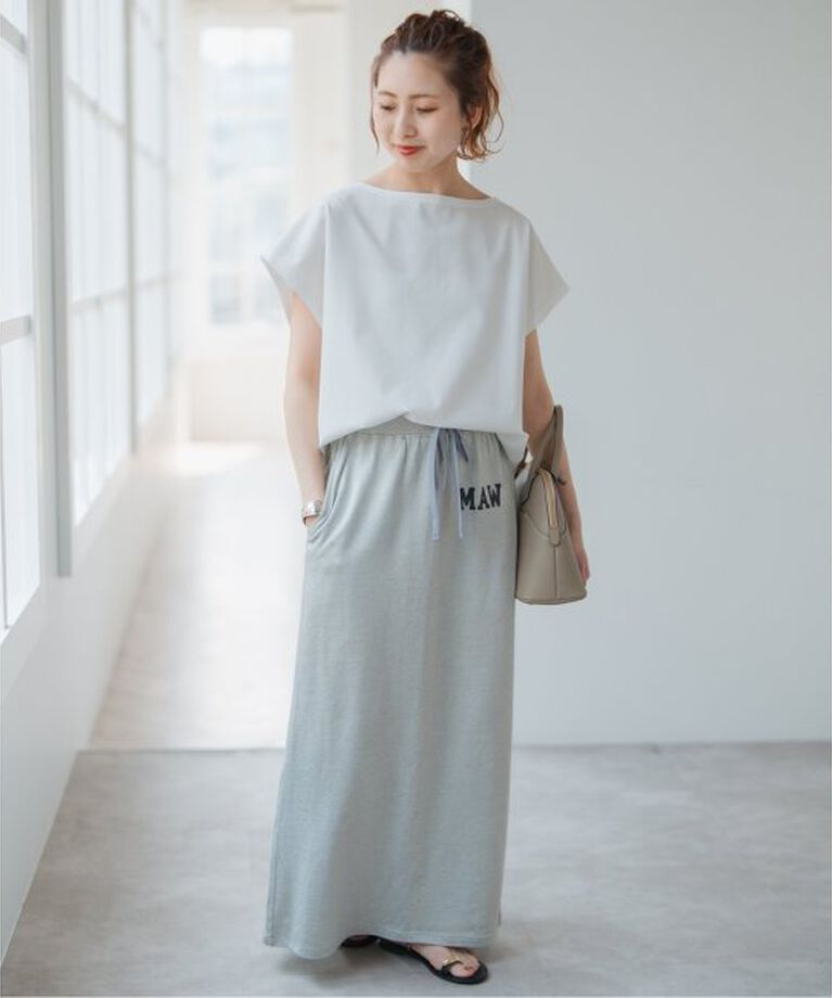 Spick and Span「《一部店舗+WEB限定》ポンチフレンチスリーブプルオーバー」|Tシャツ・カットソー|