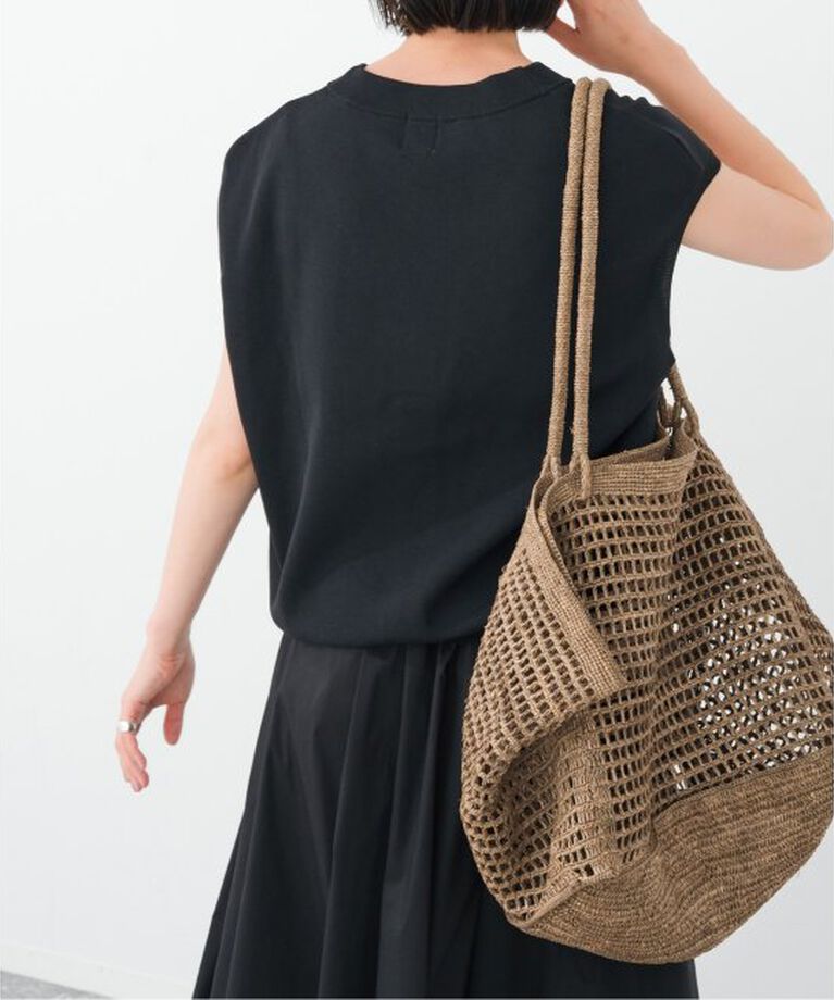 Spick and Span「《WEB限定予約》ウォッシャブルVネックニットベスト」|ベスト・ジレ|