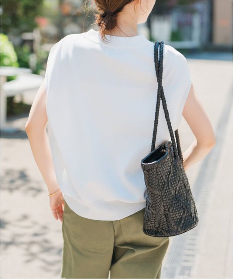Spick and Span「《WEB限定予約》ウォッシャブルVネックニットベスト」|ベスト・ジレ|