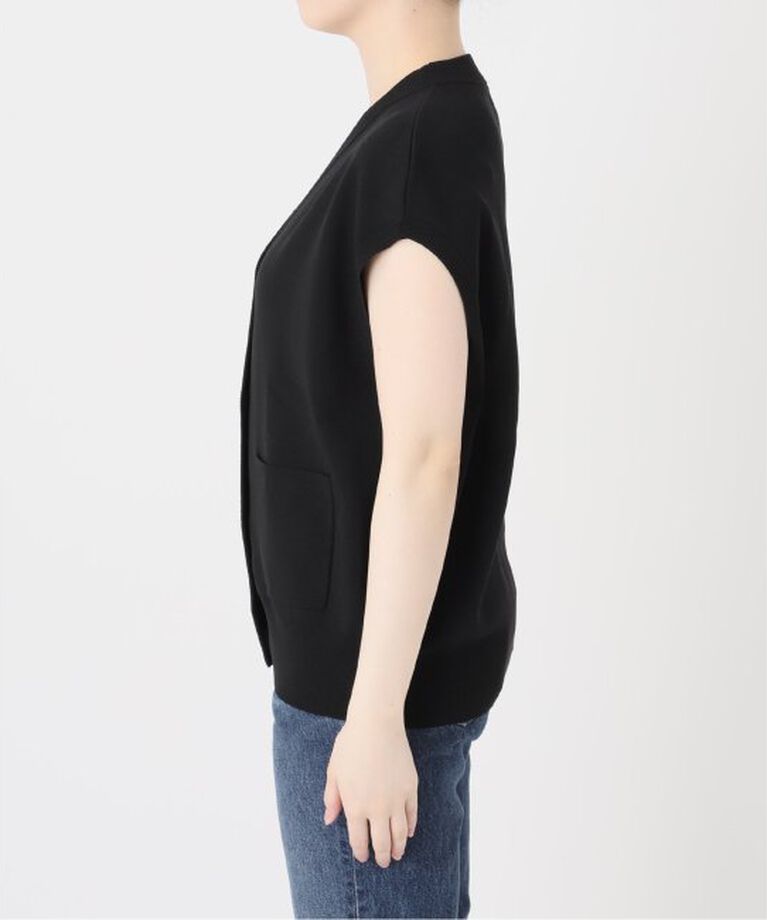 Spick and Span「《WEB限定予約》ウォッシャブルVネックニットベスト」|ベスト・ジレ|