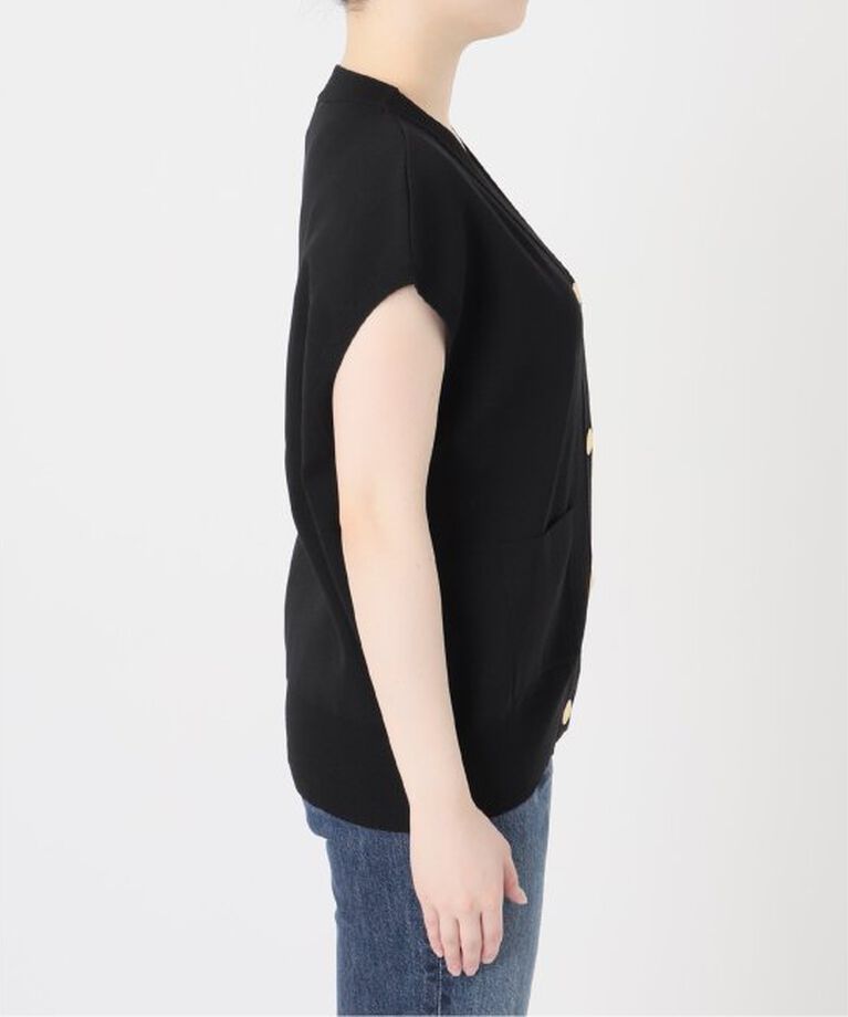 Spick and Span「《WEB限定予約》ウォッシャブルVネックニットベスト」|ベスト・ジレ|