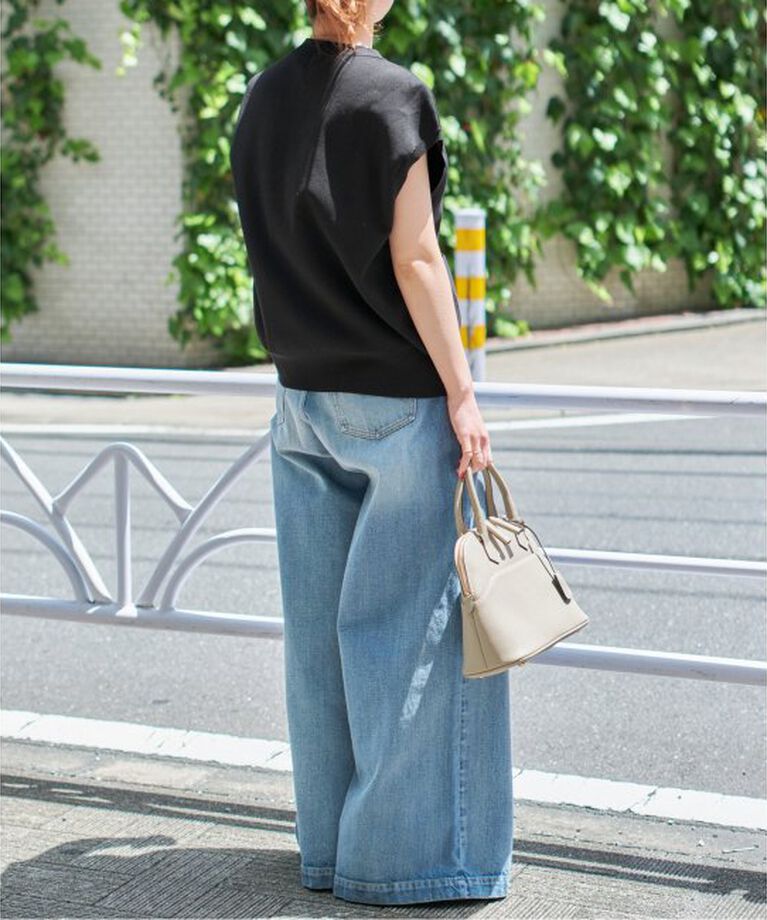 Spick and Span「《WEB限定予約》ウォッシャブルVネックニットベスト」|ベスト・ジレ|