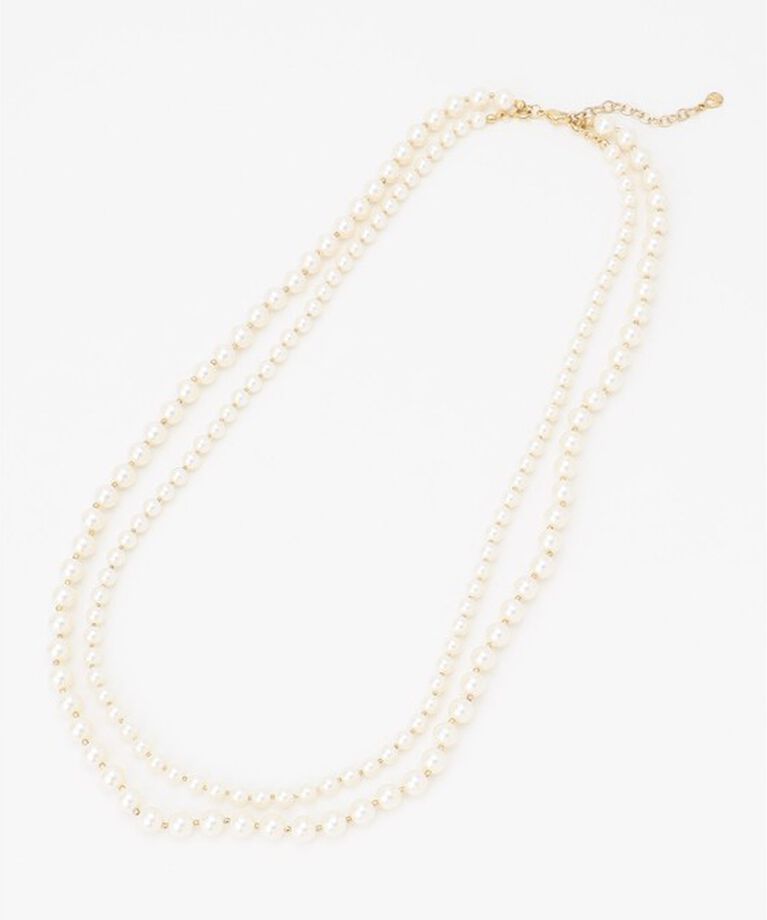 23区「【再入荷】2WAY パール ロング ネックレス」|ネックレス|