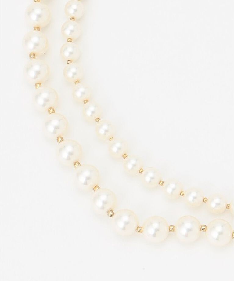 23区「【再入荷】2WAY パール ロング ネックレス」|ネックレス|