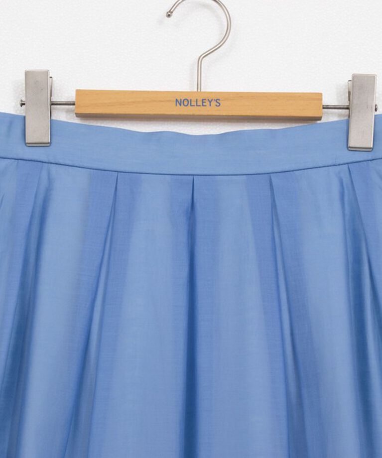 NOLLEY'S「《セットアップ対応》ウォッシャブルタックフレアシアースカート」|スカート|