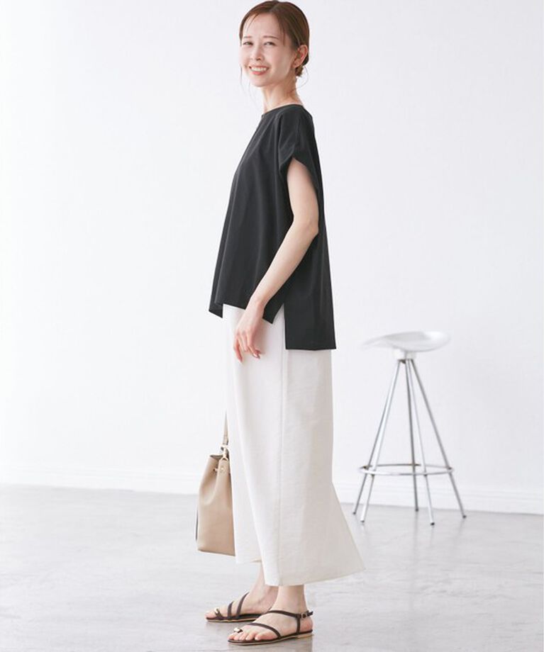 Rope’Picnic「マルチファンクション二の腕すっきり見えカットトップス」|Tシャツ・カットソー|