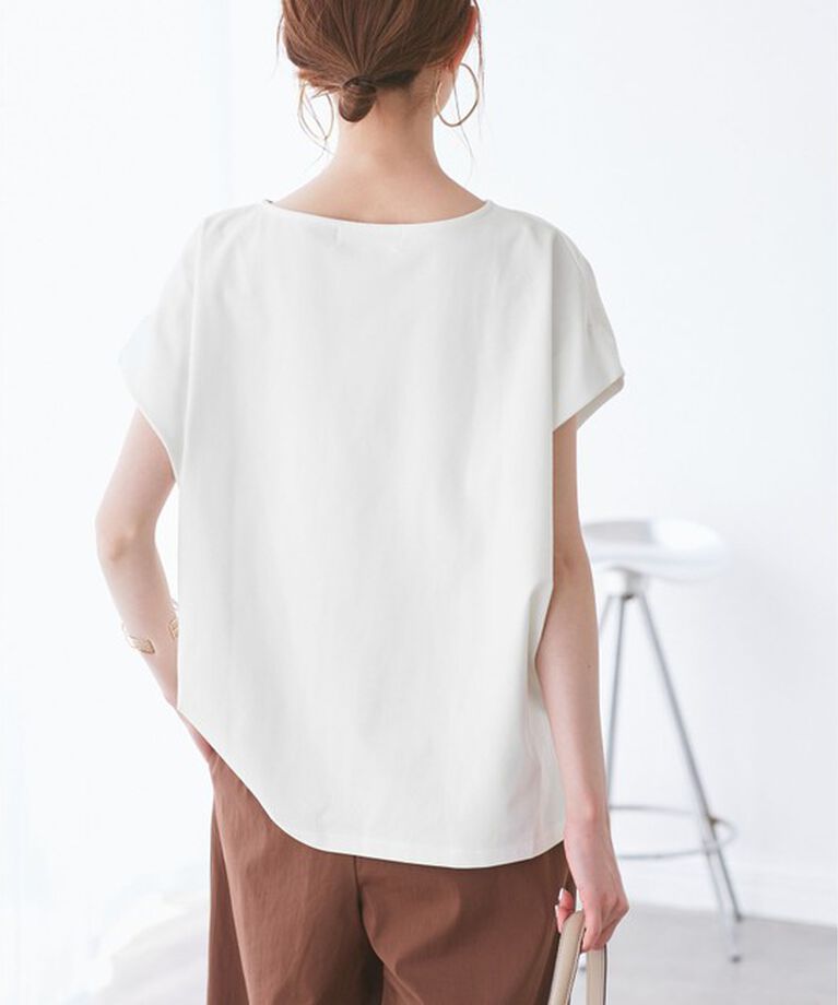 Rope’Picnic「マルチファンクション二の腕すっきり見えカットトップス」|Tシャツ・カットソー|