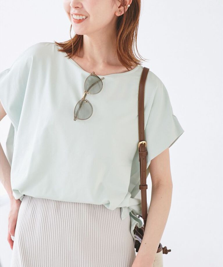 Rope’Picnic「マルチファンクション二の腕すっきり見えカットトップス」|Tシャツ・カットソー|