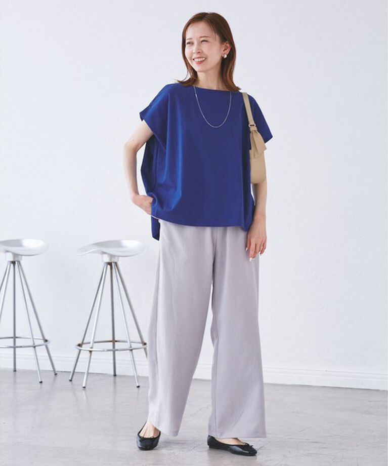 Rope’Picnic「マルチファンクション二の腕すっきり見えカットトップス」|Tシャツ・カットソー|