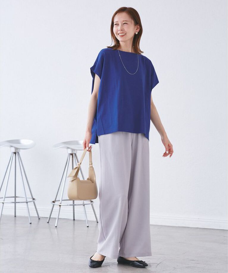 Rope’Picnic「マルチファンクション二の腕すっきり見えカットトップス」|Tシャツ・カットソー|