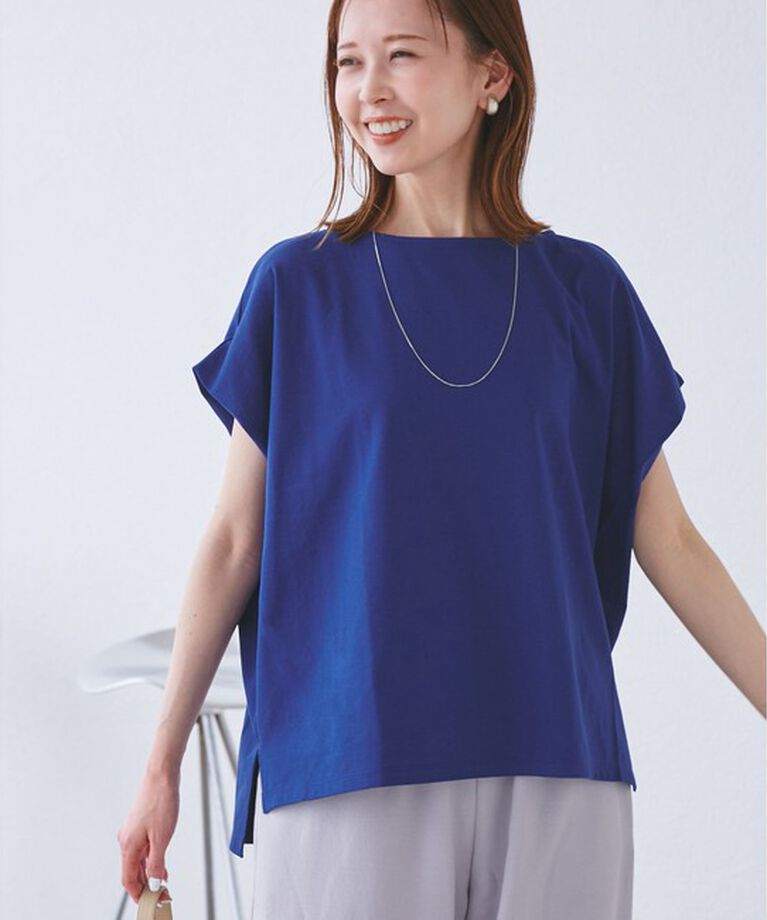 Rope’Picnic「マルチファンクション二の腕すっきり見えカットトップス」|Tシャツ・カットソー|