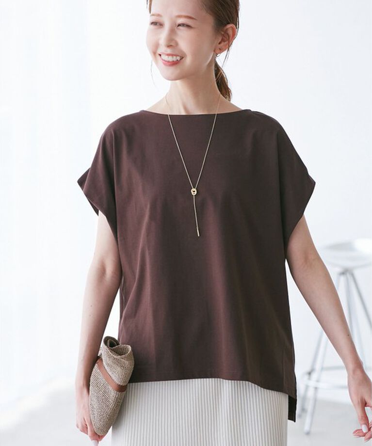 Rope’Picnic「マルチファンクション二の腕すっきり見えカットトップス」|Tシャツ・カットソー|