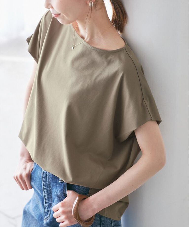 Rope’Picnic「マルチファンクション二の腕すっきり見えカットトップス」|Tシャツ・カットソー|