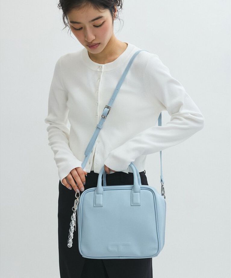 ADAM ET ROPE'「【サステナブル】・【再入荷】ロゴボストンバッグ」|ボストンバッグ|