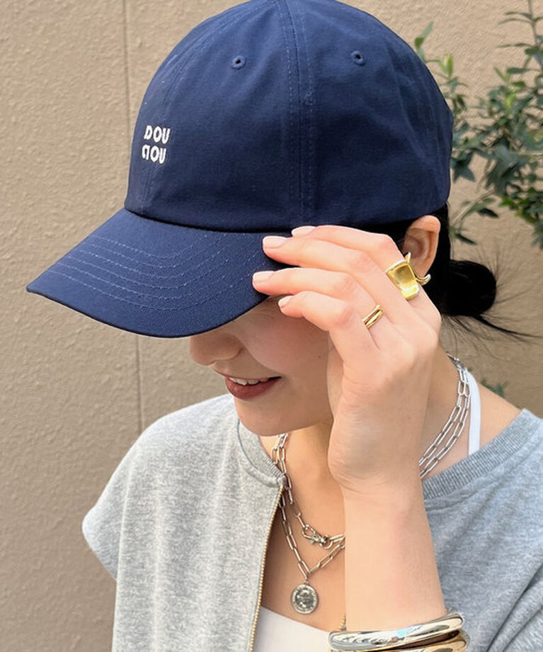  「DD刺繍キャップ」|ハット|