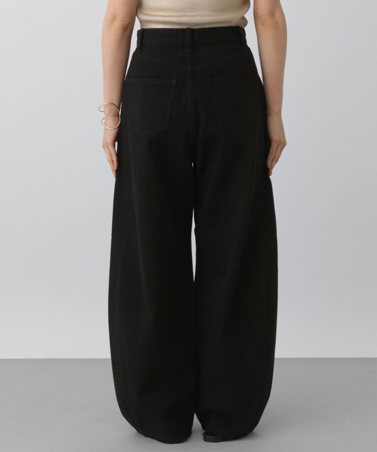 A part by 「【再入荷】Apbコクーンデニムパンツ」|デニム|