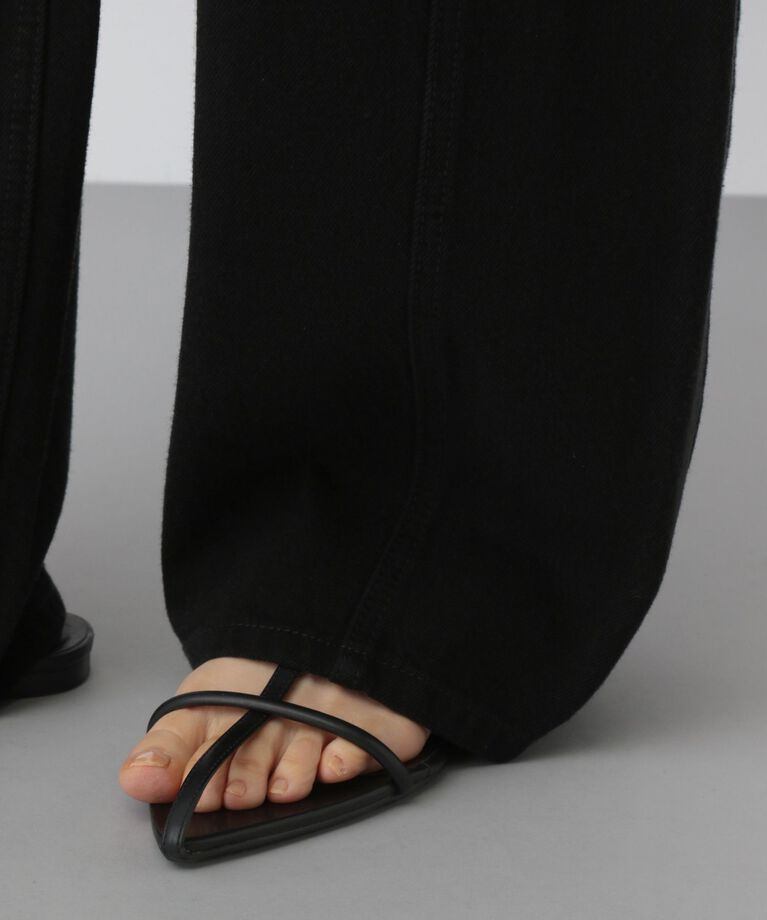 A part by 「【再入荷】Apbコクーンデニムパンツ」|デニム|