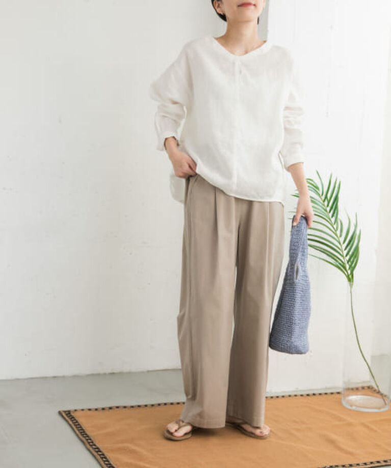 URBAN RESEARCH DOORS「DOORS 『再入荷予定』レーヨンコットンイージーパンツ」|その他|
