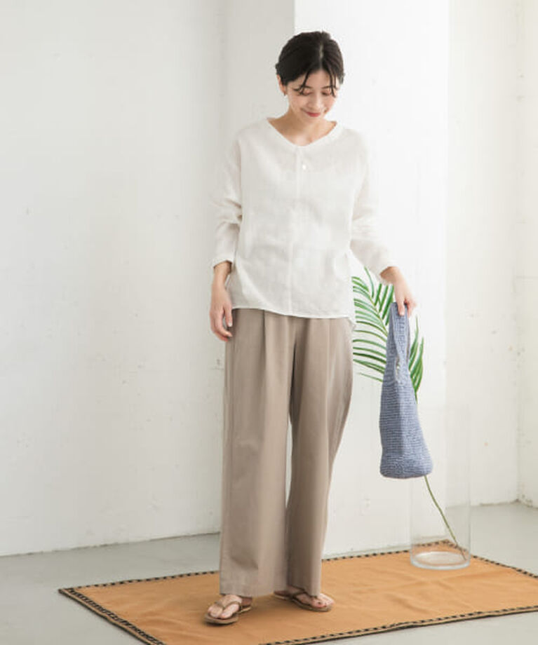 URBAN RESEARCH DOORS「DOORS 『再入荷予定』レーヨンコットンイージーパンツ」|その他|